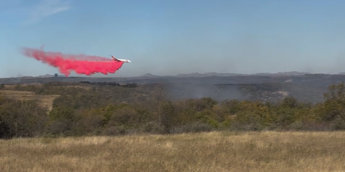 Gov. Burgum surveys damage, thanks crews fighting wildfires [Video]