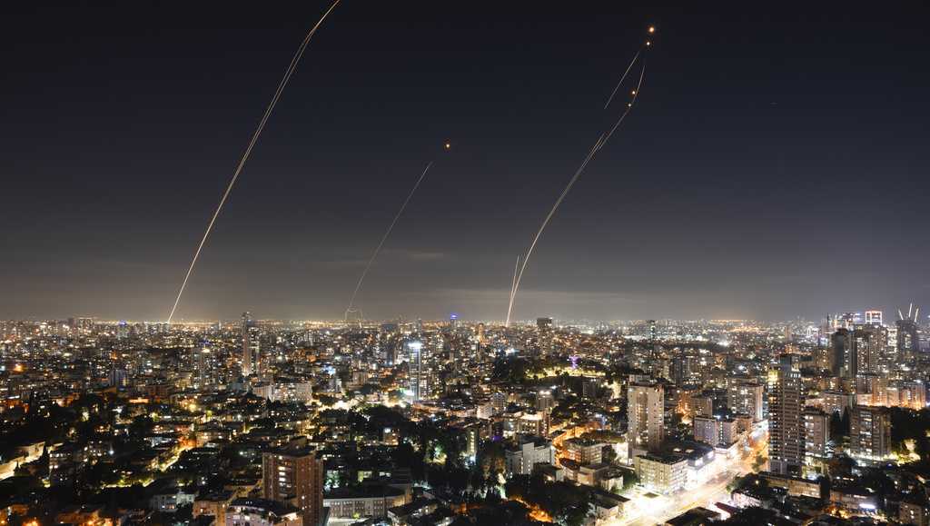 Projectiles launched from Gaza set off sirens in central Tel Aviv, Israeli military says [Video]