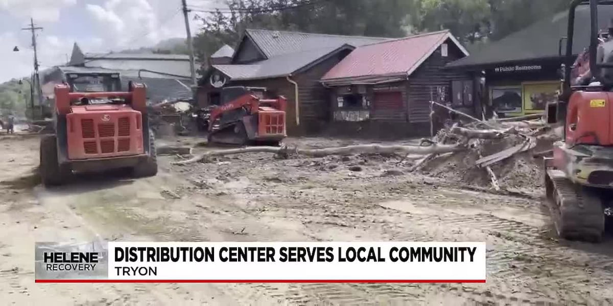 Distribution center serves local community [Video]