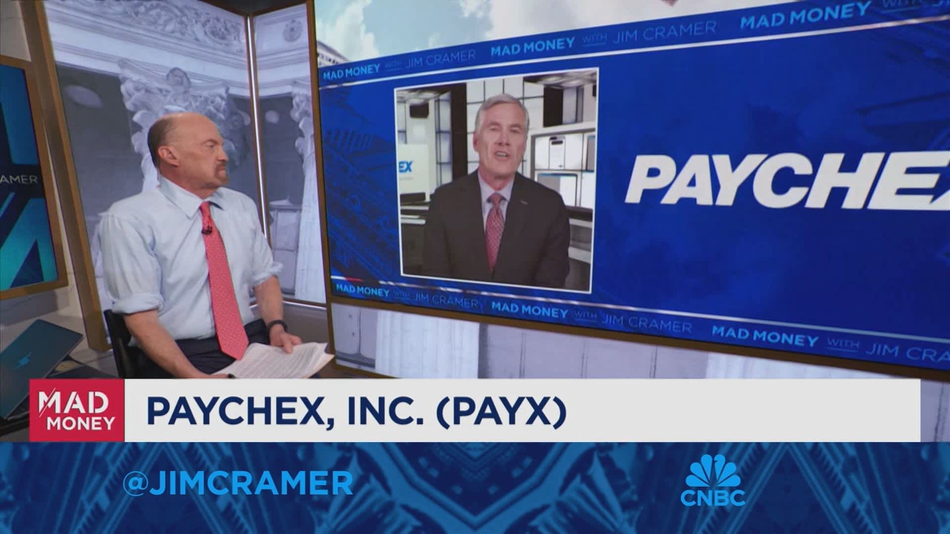 Paychex CEO John Gibson goes one-on-one with Jim Cramer [Video]