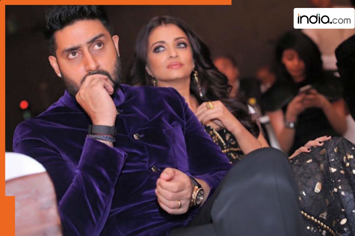 Amid Aishwarya Rai-Abhishek Bachchan divorce rumours, video of them fighting in public goes viral, watch