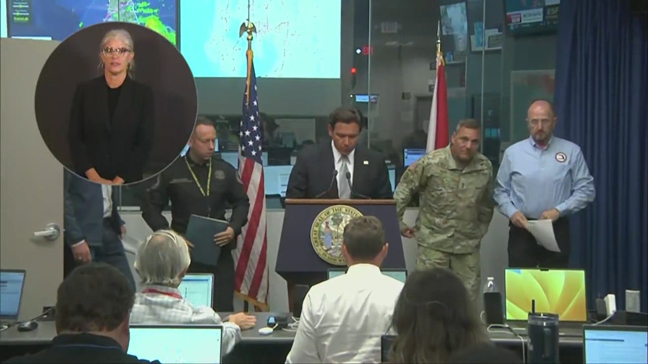 Hurricane Milton: Governor Ron DeSantis press conference [Video]