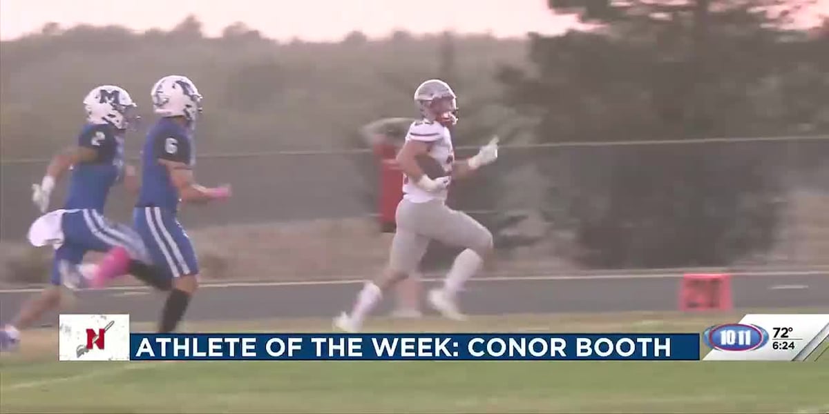 Athlete of the Week: Conor Booth [Video]