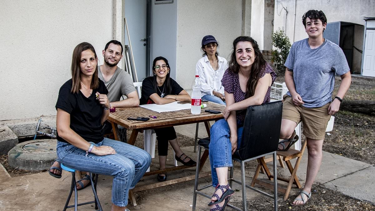 A glimmer of light in the horrors of conflict: How grassroot movement of young Israelis is rebuilding the Kibbutz where hundreds of men, women and children were killed in October 7 attacks [Video]