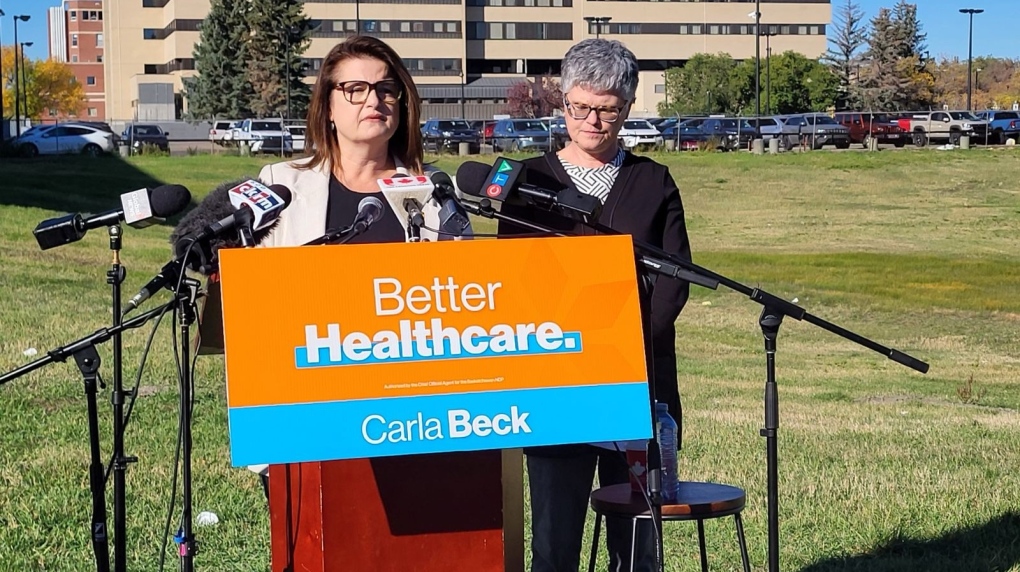 Saskatchewan election: NDP highlights dire condition of cancer care in Sask. [Video]