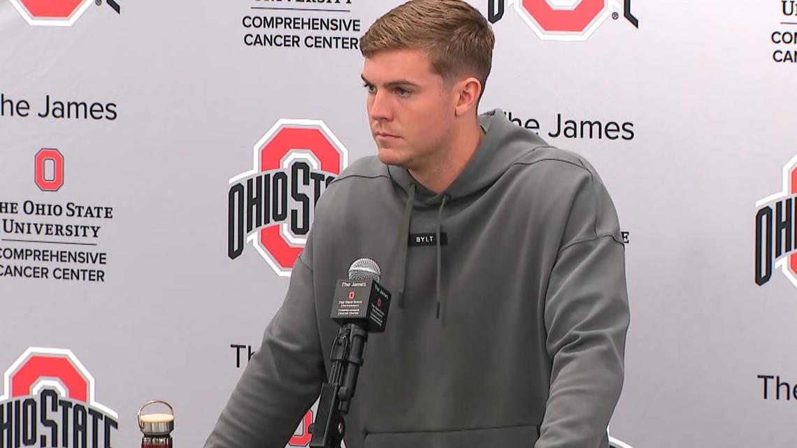 Will Howard pregame press conference | Ohio State-Oregon week [Video]