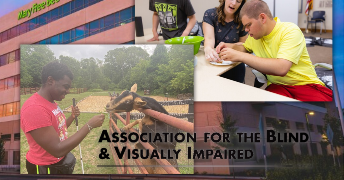 Community helps maintain hope, independence for Blind and Visually Impaired [Video]