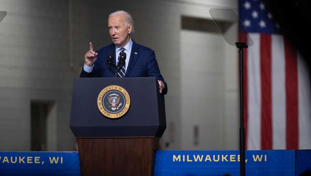 President Joe Biden has made a rare jump into the 2024 battleground political fray since ending his reelection bid [Video]