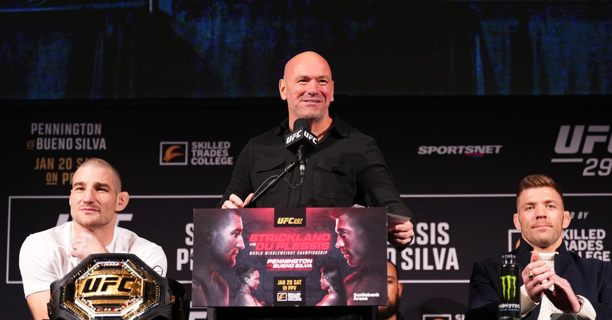 Dana White confirms Sean Strickland is next for Dricus du Plessis, gives update on UFC Africa [Video]