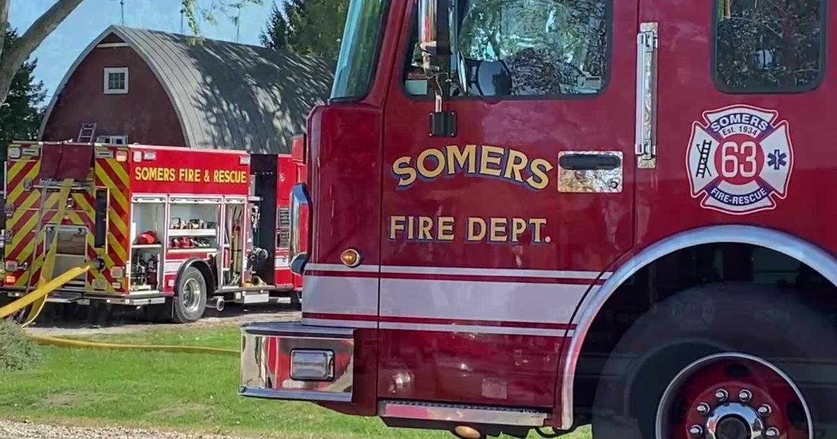 Somers Barn Fire [Video]