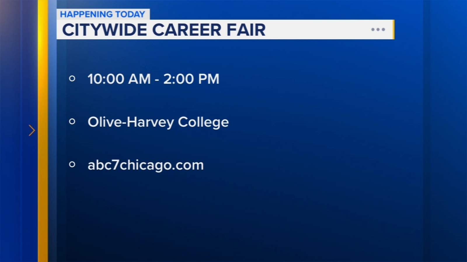 Olive Harvey College hosting job fair [Video]