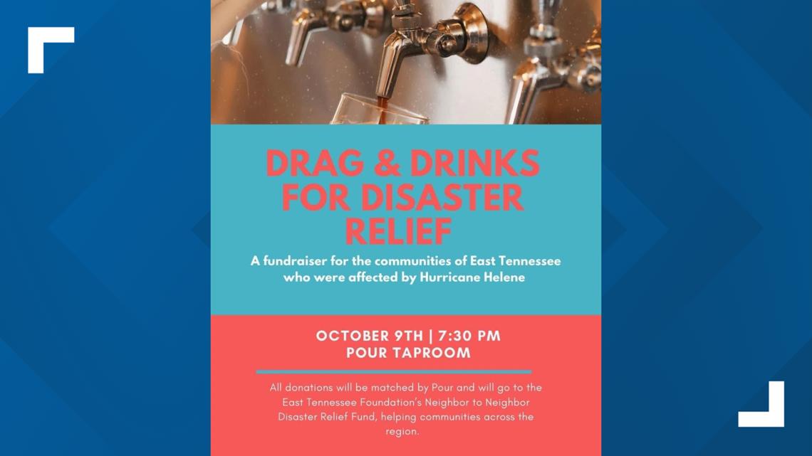 Pour Taproom hosting drag event Wednesday night to raise money for hurricane relief efforts [Video]