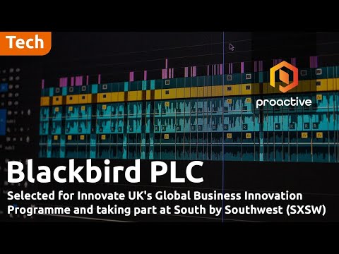 Blackbird CEO on being selected for Innovate UK’s Global Business Innovation Programme [Video]