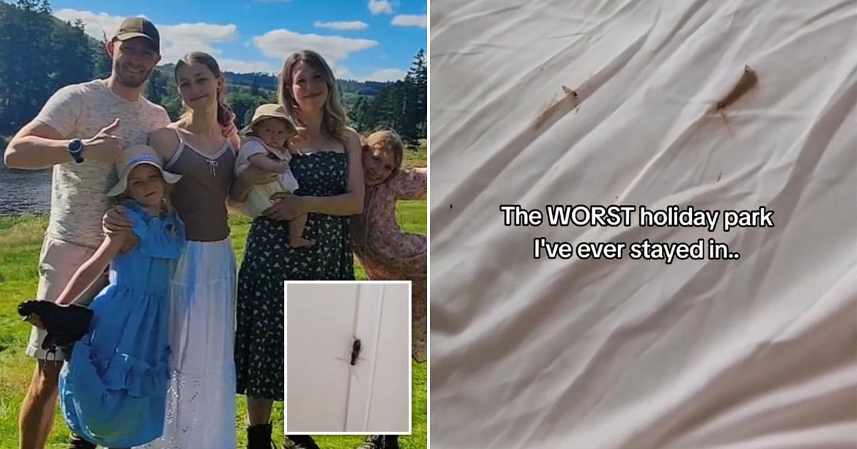 Family flee holiday park after finding ‘skid marks’ in their room | UK News [Video]