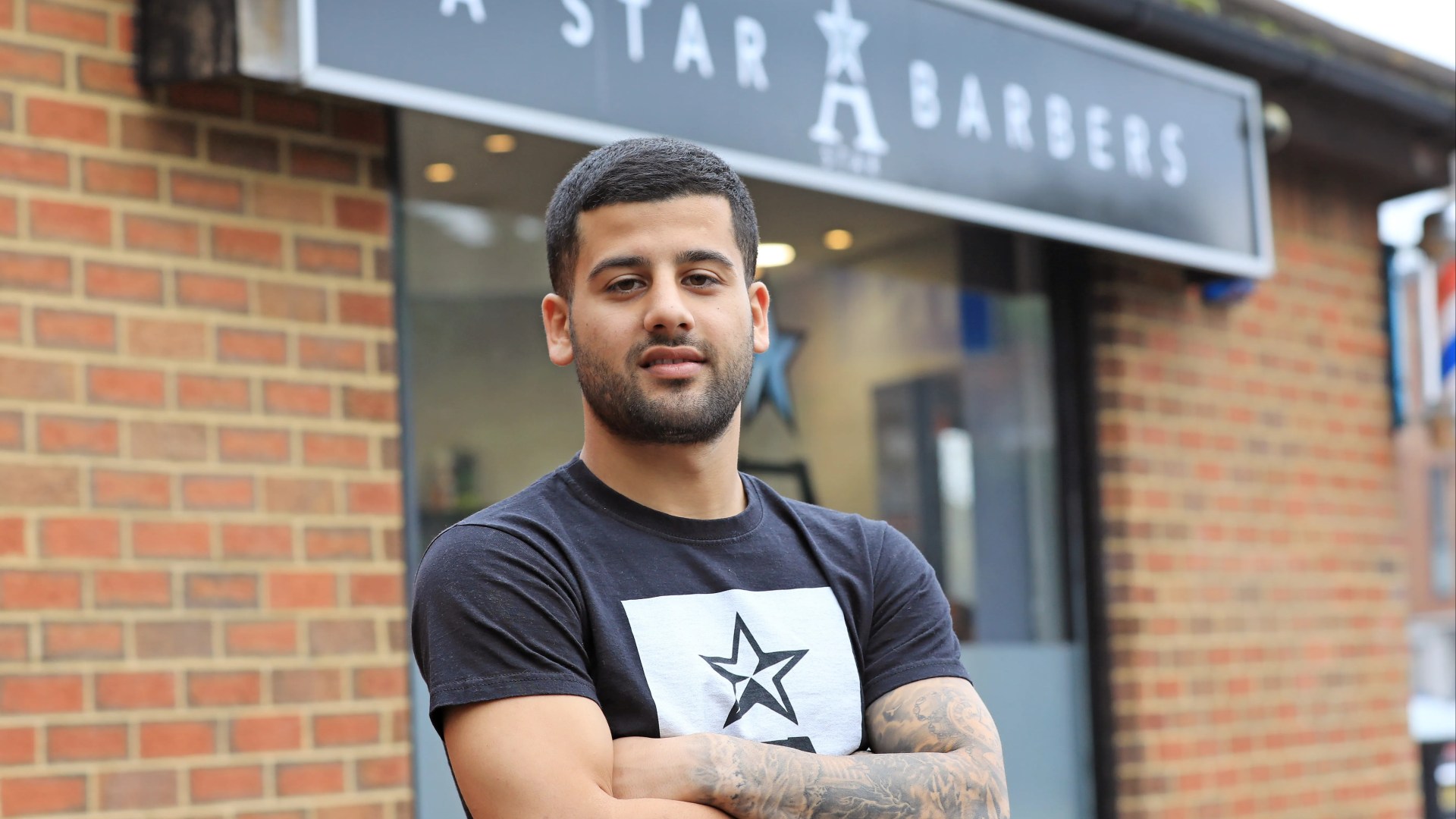 Meet Ahmed Alsanawi: A Star Barbers owner & stylist to Premier League footballers Grealish, Foden, Solanke & James [Video]