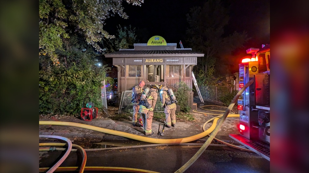 Ottawa fire: Fire damages restaurant in Ottawa’s Lowertown neighbourhood [Video]