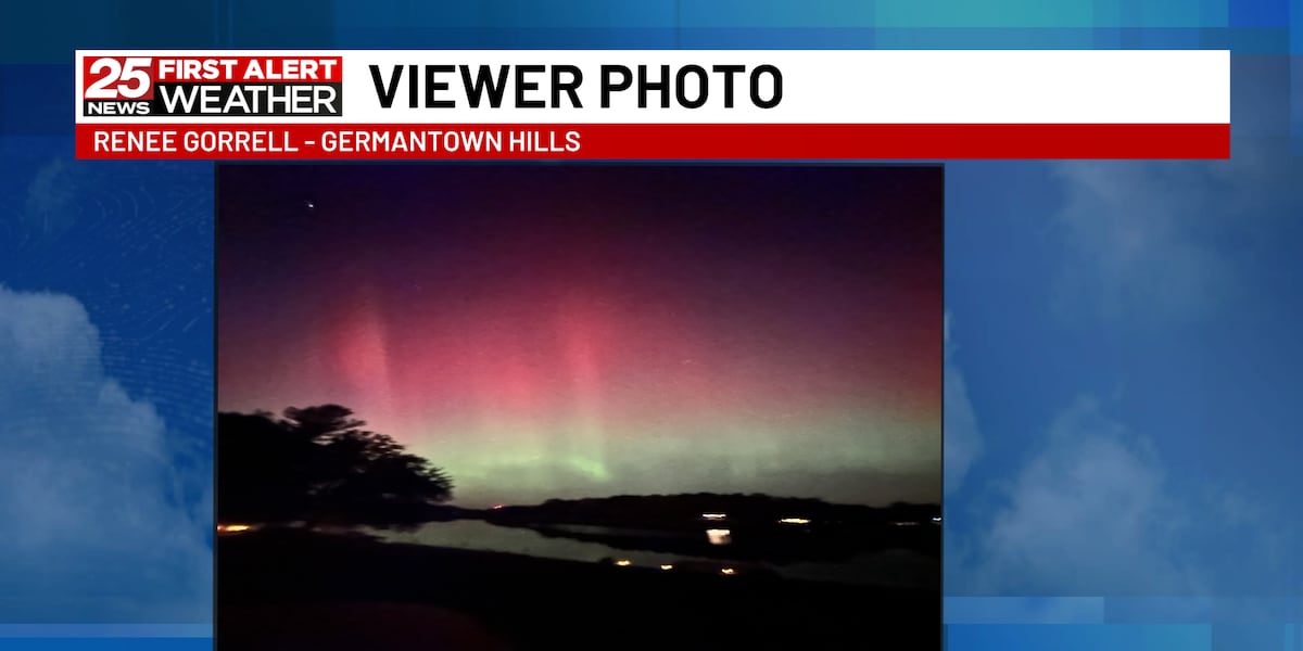 Spectacular display of the Northern Lights in Central Illinois [Video]