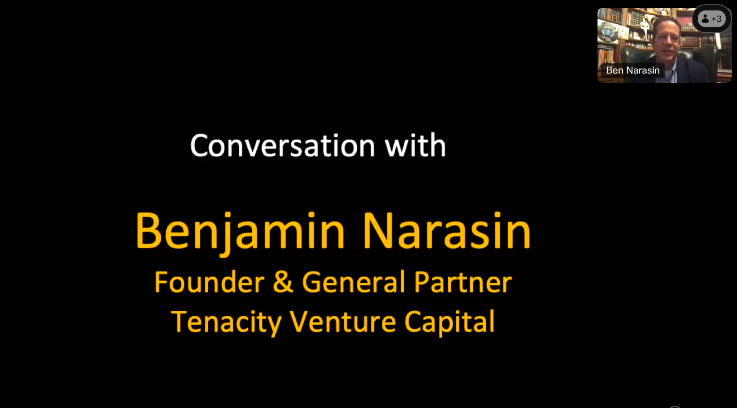 Roundtable Recap: October 10  AI Investment Thesis with Benjamin Narasin, Tenacity Venture Capital [Video]