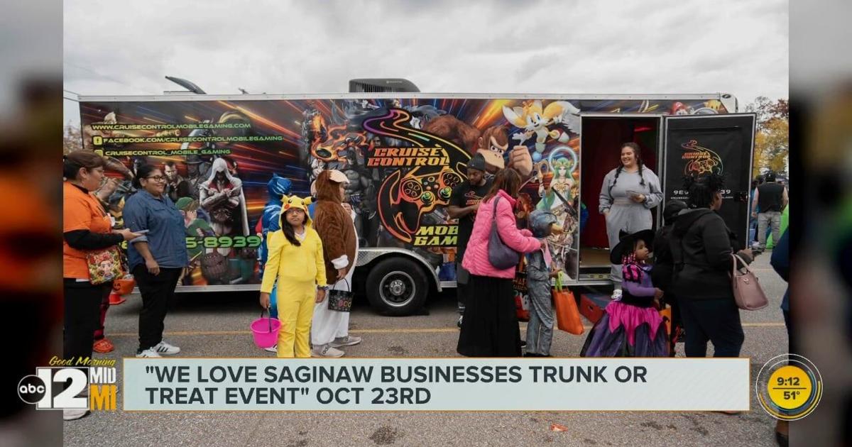 Community invited to We Love Saginaw Businesses Trunk or Treat event | Video