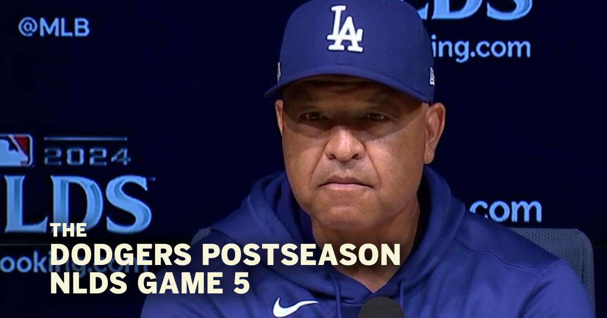 Dave Roberts talks Yoshinobu Yamamoto strategy for NLDS Game 5 [Video]