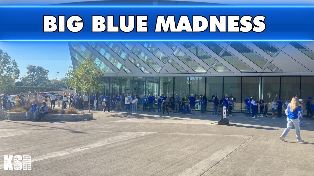 LIVE: Watch fans heading into Rupp Arena for Big Blue Madness [Video]