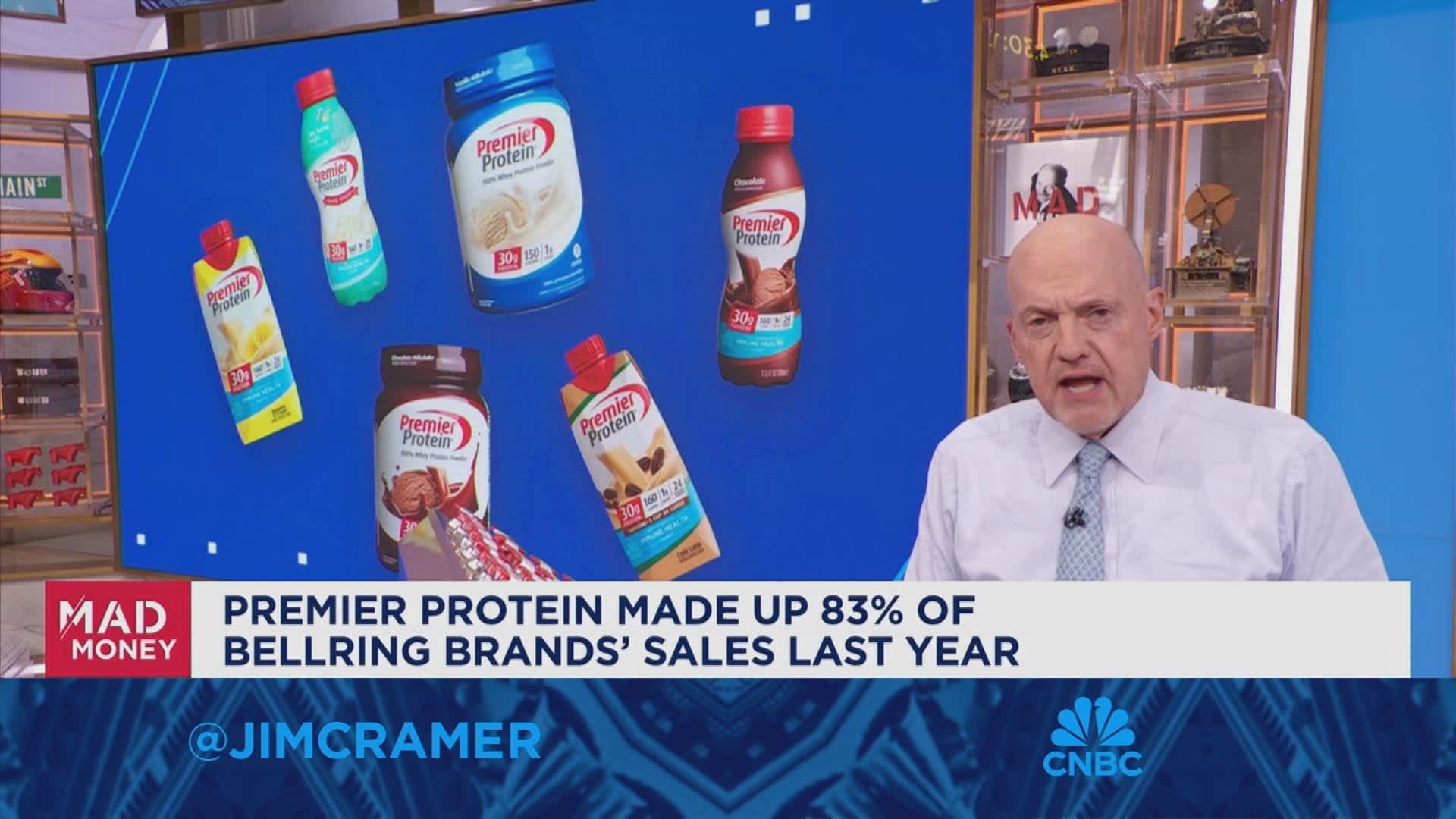 Bellring products are for weight management, not weight loss, says Jim Cramer [Video]