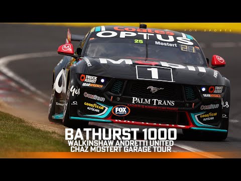 Walkinshaw Andretti United Supercars Garage Tour | Chaz Mostert’s Bathurst 1000 Car Up Close! [Video]