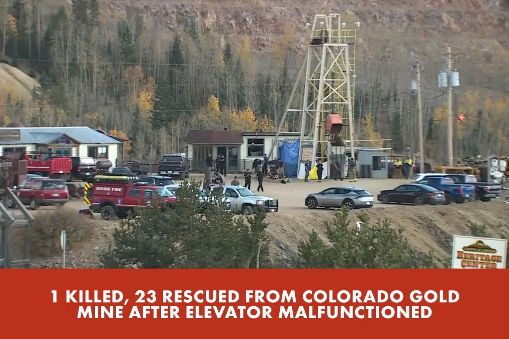 1 killed, 23 rescued from Colorado gold mine tour after elevator malfunctioned | Reporter Replay (Video)