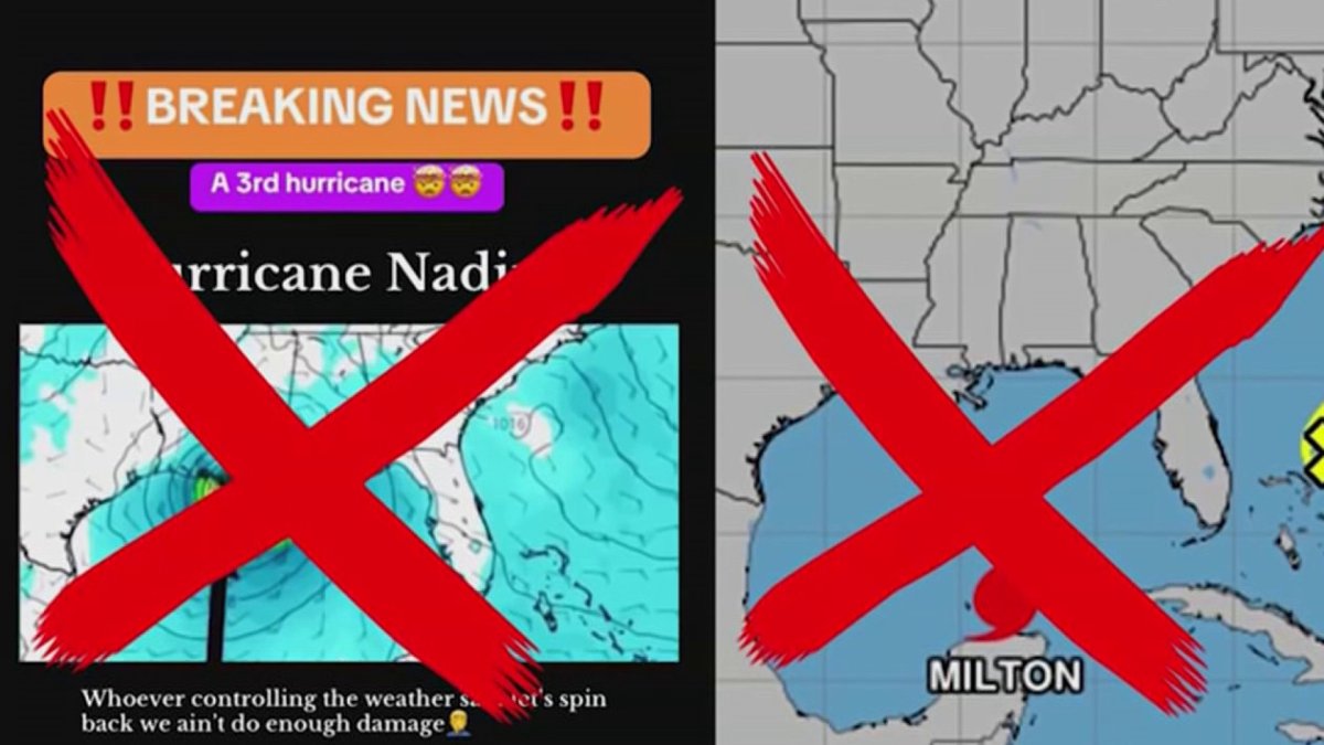 Misinformation on social media after hurricane Milton  NBC 6 South Florida [Video]