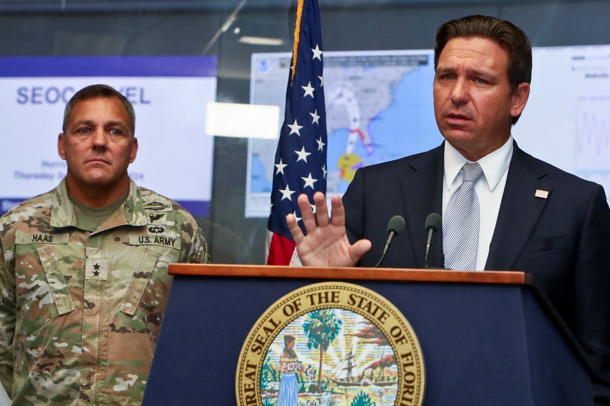 DeSantis denies that climate change is making hurricanes more powerful [Video]