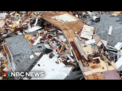 Search continues in neighborhood ripped apart by tornado [Video]