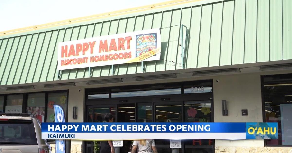 New discount mart, Happy Mart, opens in Kaimuki | News [Video]