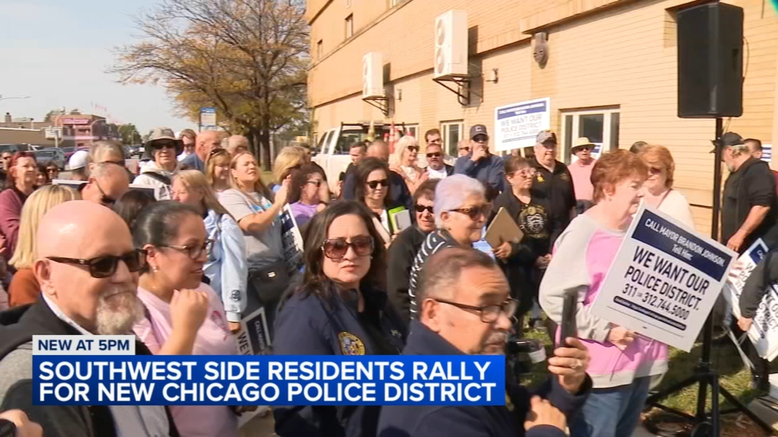 Chicago community rallies for SW Side National Guard armory to become police station, not Mayor Brandon Johnson-proposed storage [Video]