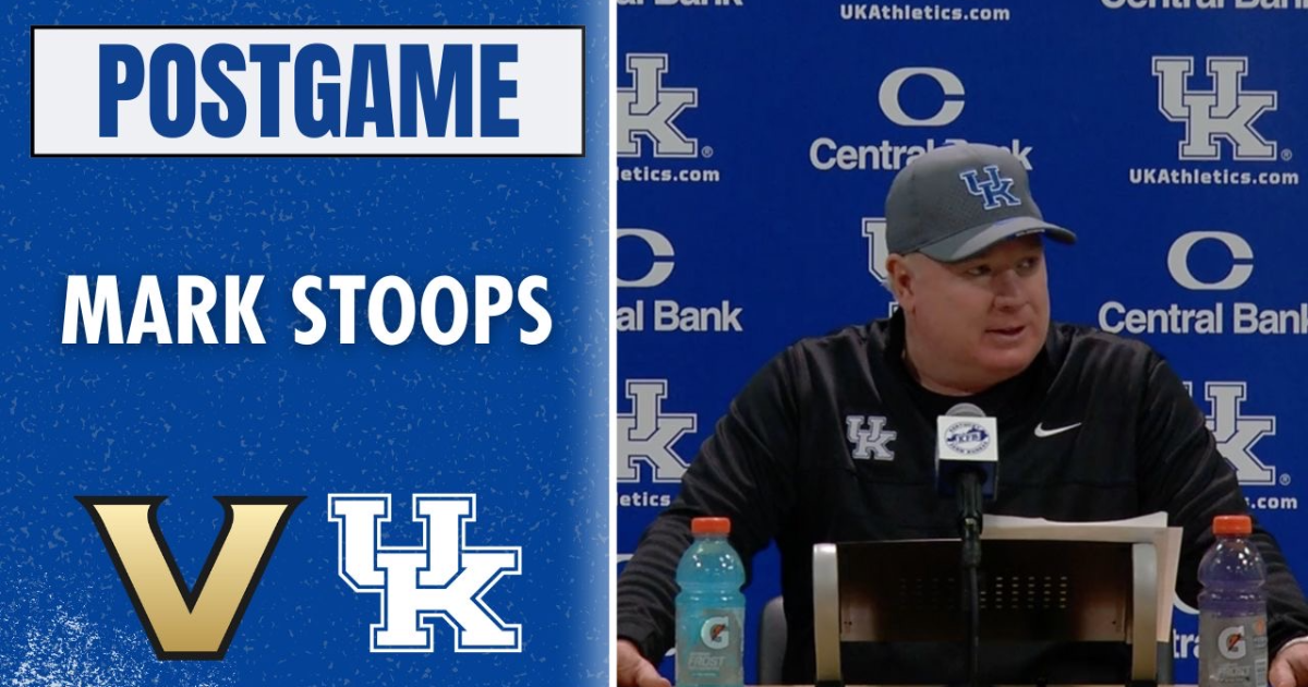 Mark Stoops’ Press Conference after Kentucky’s loss to Vanderbilt [Video]