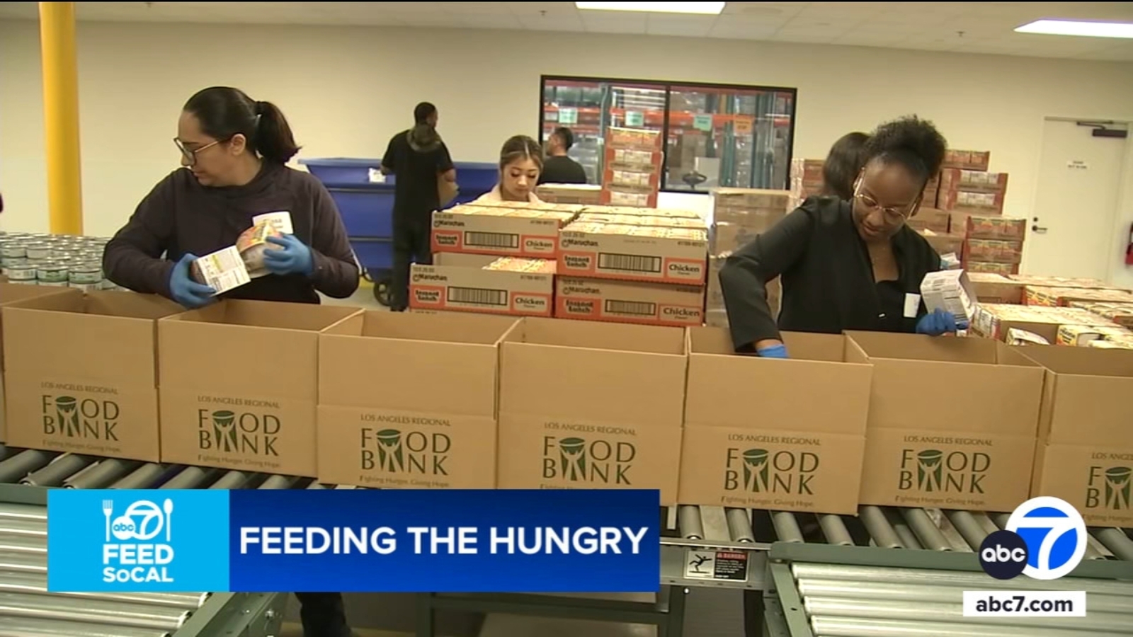 LA Regional Food Bank feeds thousands each month thanks to dedicated volunteers [Video]