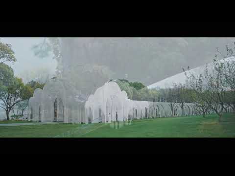 A wandering dragon-like Emerald Screen Pergola by Wutopia Lab  aasarchitecture [Video]