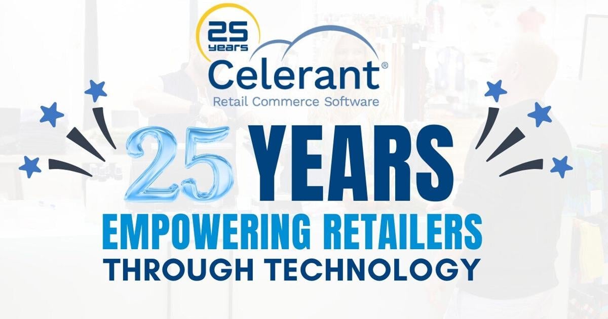 Celerant Celebrates 25 Years of Empowering Retailers Through Technology | PR Newswire [Video]