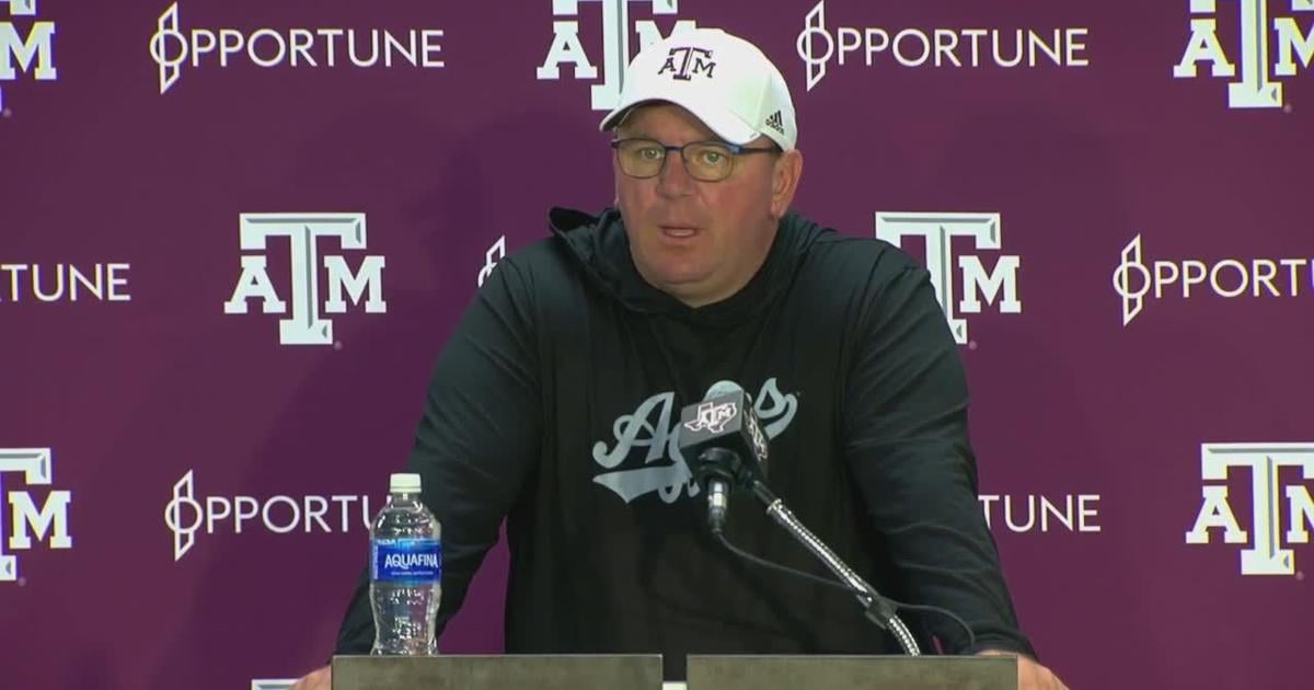 Texas A&M coach Mike Elko previews the Aggies’ game at Mississippi State [Video]