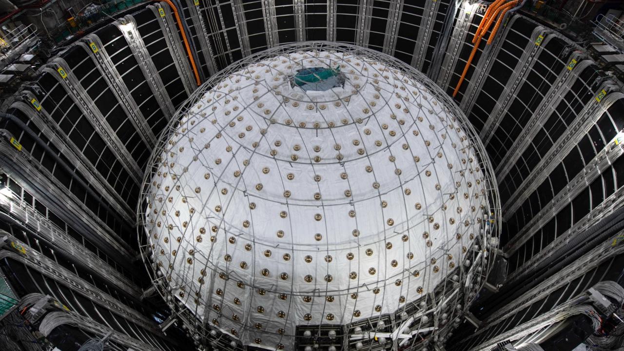 Jiangmen Underground Neutrino Observatory to complete by November [Video]