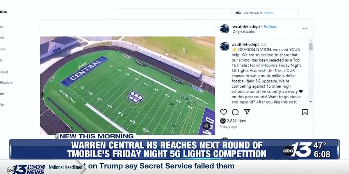 Warren Central among top 16 final schools in T-Mobiles Friday Night 5G Lights competition [Video]