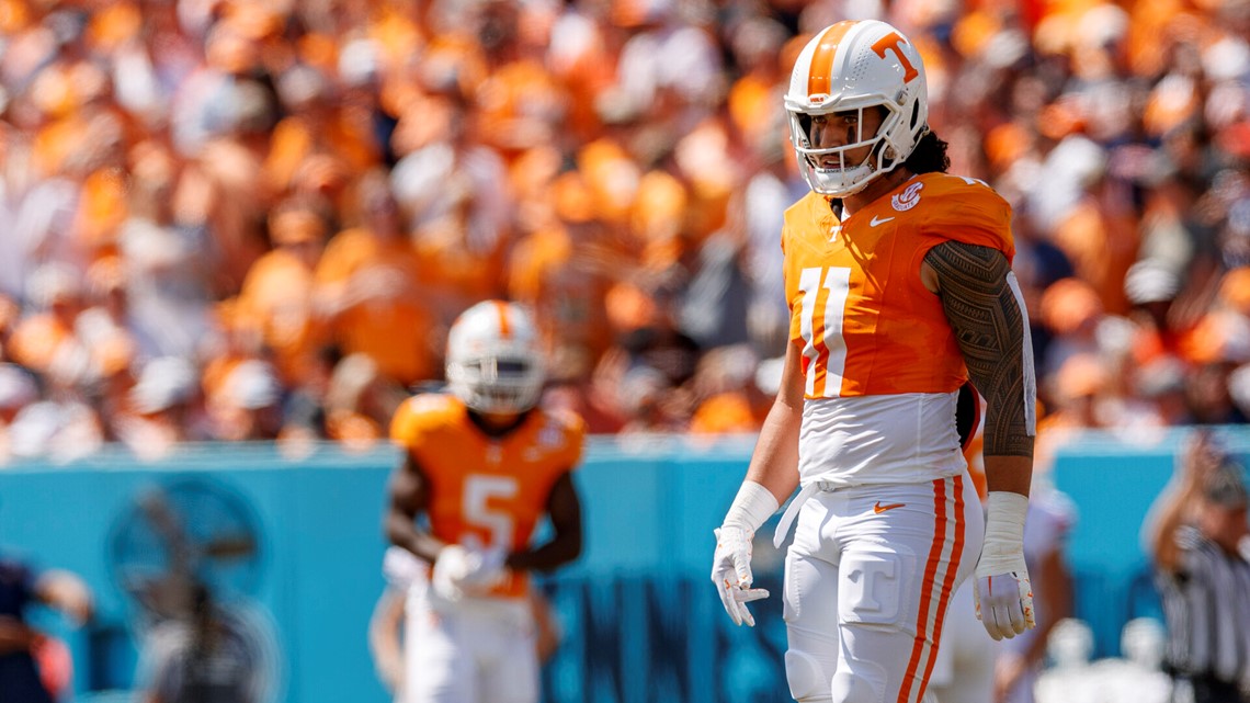 Tennessee LB Kennan Pili out for the season after ACL tear [Video]