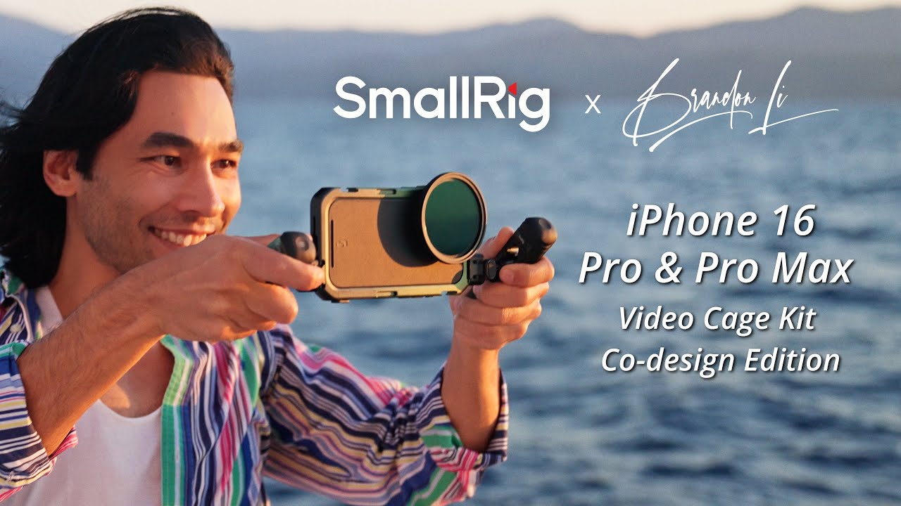 SmallRig x Brandon Li Mobile Video Kit for iPhone 16 Pro series Co-design Edition