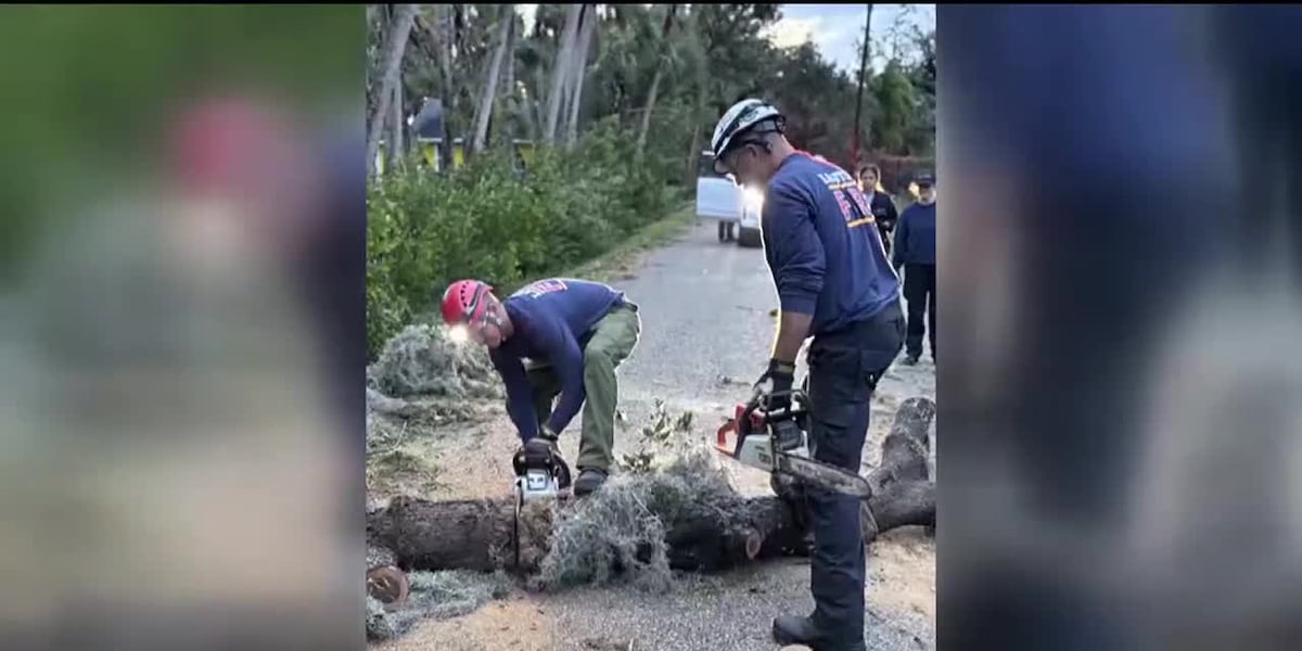 Lawton Swift Water Rescue Team returns from Florida [Video]