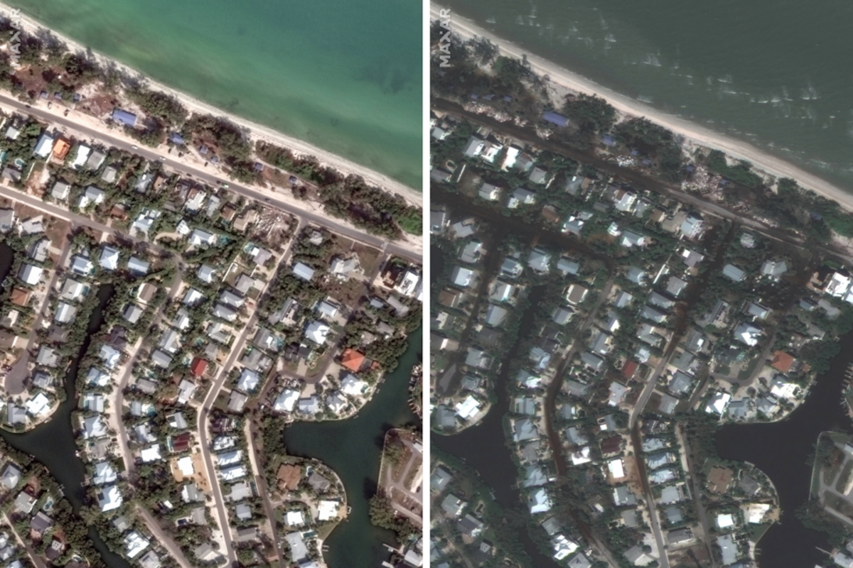 Satellite images show how Milton reshaped parts of Florida coastline [Video]