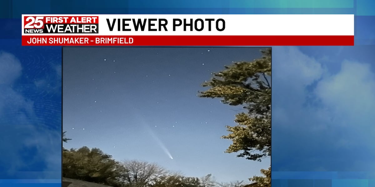 Central Illinois treated to a once in a lifetime comet [Video]