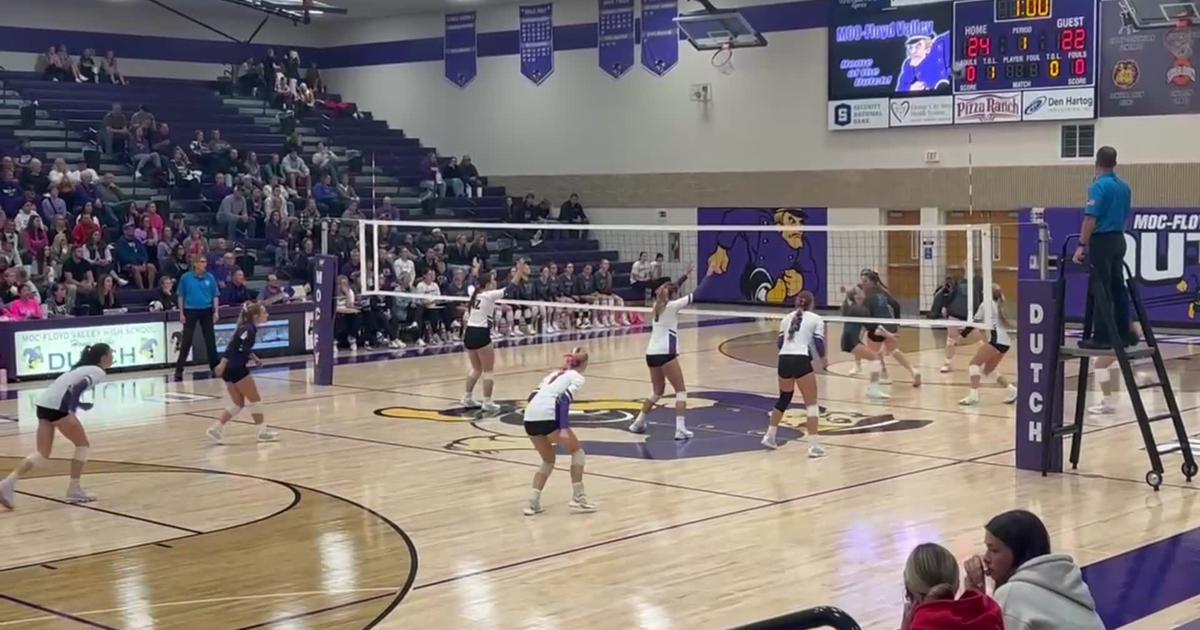 MOC-Floyd Valley vs West Lyon volleyball [Video]