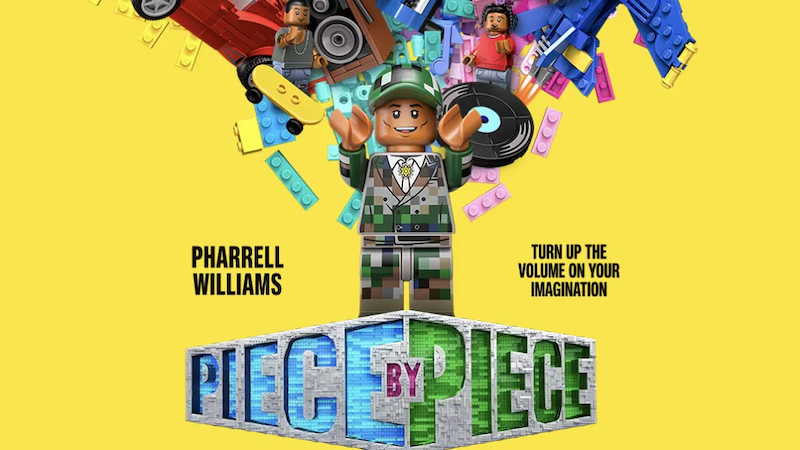 Pharrell Shines in New Soundtrack Release for LEGO Biopic Piece By Piece [Video]