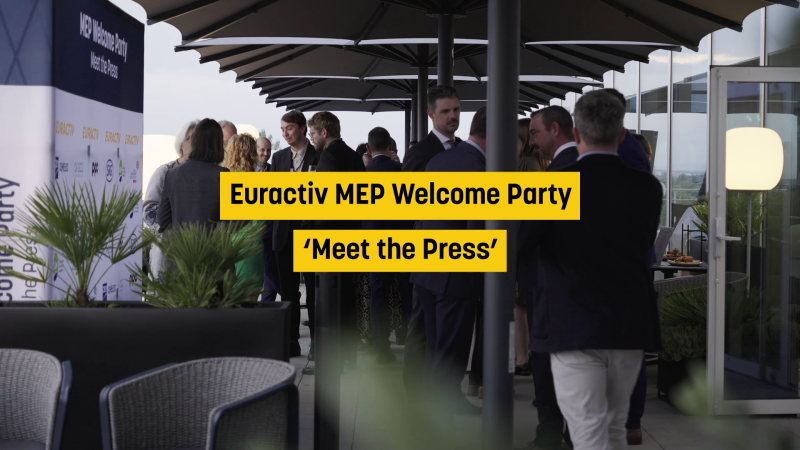 Highlights from Strasbourg  Euractiv MEP Welcome Party Meet the Press  Euractiv [Video]