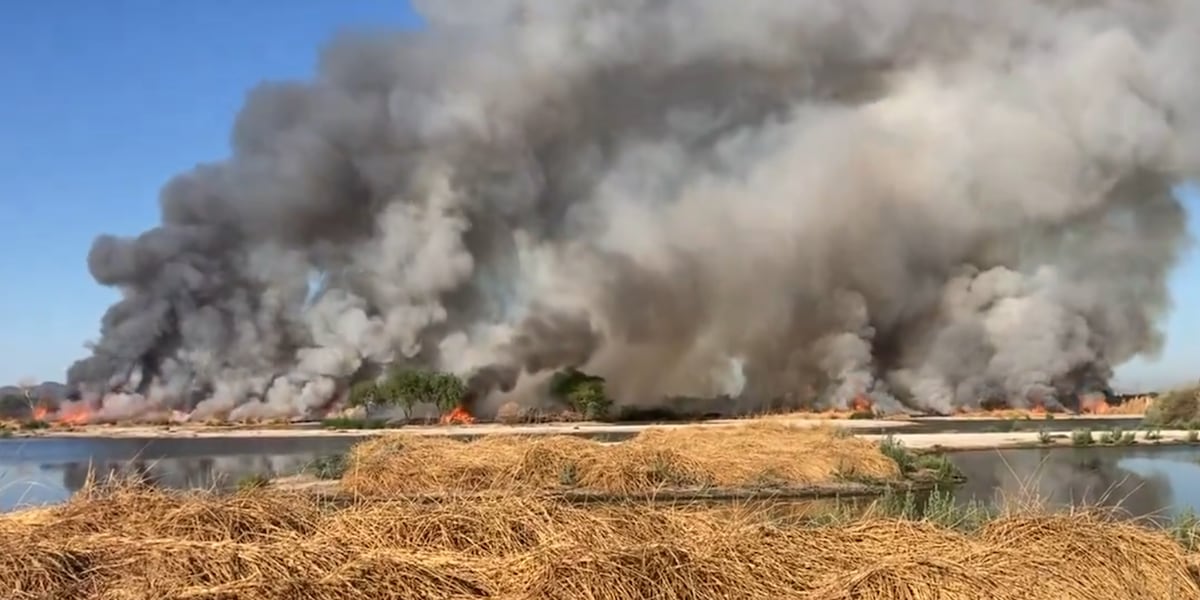 Seeing smoke in West Valley? Prescribed burn being conducted south of Tolleson [Video]