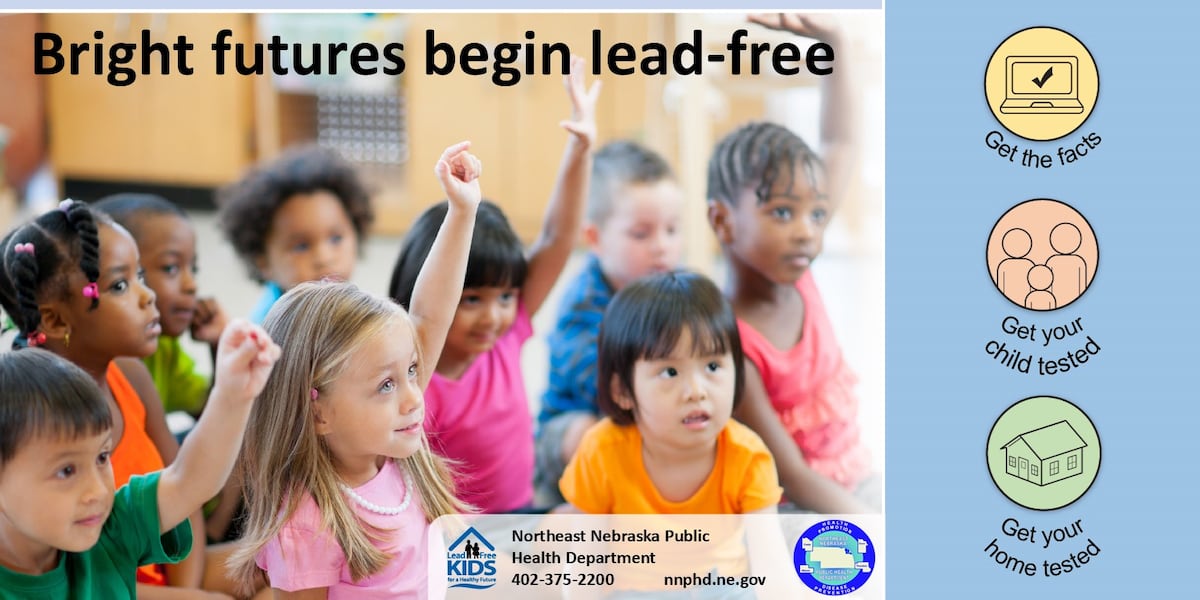 Northeast Nebraska children urged to be screened for lead poisoning and lead exposure [Video]